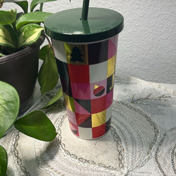 Kate Spade “Joy” Tumbler with Straw - Picture 4 of 9